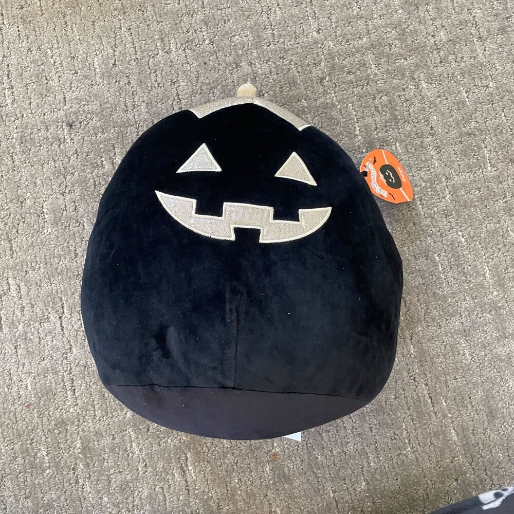 Paige the Black Pumpkin Squishmallow - 8 Inches